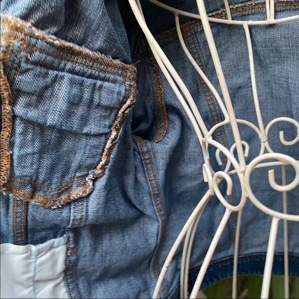 American Eagle Jean Denim Jacket size Small - Picture 5 of 6